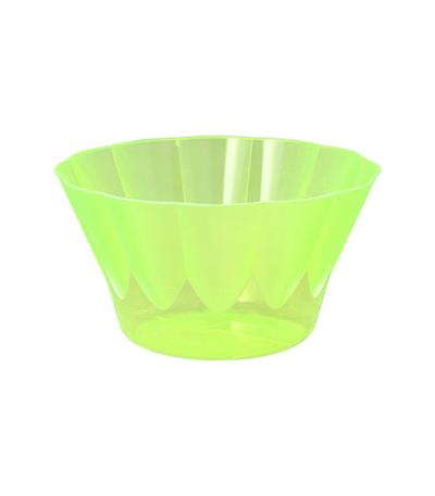 Product foto van Dessertschalen PS rond groen set van 66 300ml 11cm