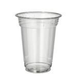 Product foto van Drinkbekers PET glashelder set van 50 300ml