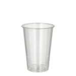 Product foto van Drinkbekers PLA glashelder set van 100 200ml