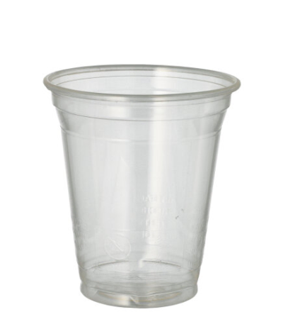 Product foto van Drinkbekers PLA glashelder set van 70 300ml