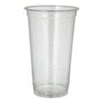 Product foto van Drinkbekers PLA set van 60 500ml glashelder pure