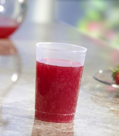 Product foto van Drinkbekers PP herbruikbaar transparant set van 40 100ml