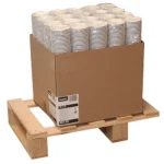 Product foto van Drinkbekers karton To Go wit set van 50 300ml