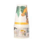 Product foto van Drinkbekers karton wit set van 10 200ml Jungle