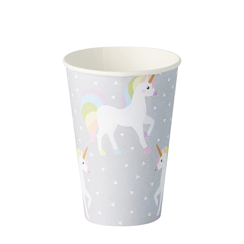 Drinkbekers karton wit set van 10 200ml Unicorn Product foto van Drinkbekers karton wit set van 10 200ml Unicorn
