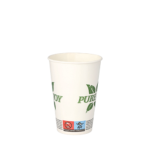 Product foto van Drinkbekers karton wit set van 50 200ml Pure Joy