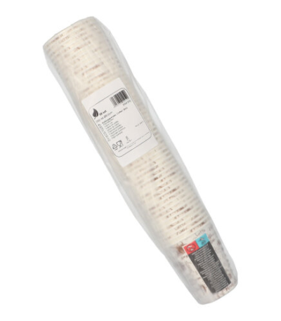 Product foto van Drinkbekers karton wit set van 50 250ml Coffee To Go