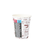 Product foto van Drinkbekers karton wit set van 50 250ml Coffee To Go
