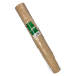 Product foto van Drinkbekers papier bruin set van 50 500ml