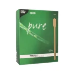 Product foto van Drinkbekers suikerriet wit set van 50 pure 400ml