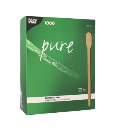 Product foto van Drinkbekers suikerriet wit set van 50 pure 400ml