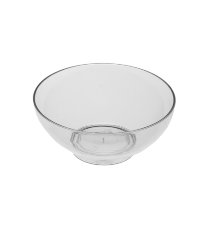 Product foto van Fingerfood schaaltjes PS rond 65ml glashelder set van 50