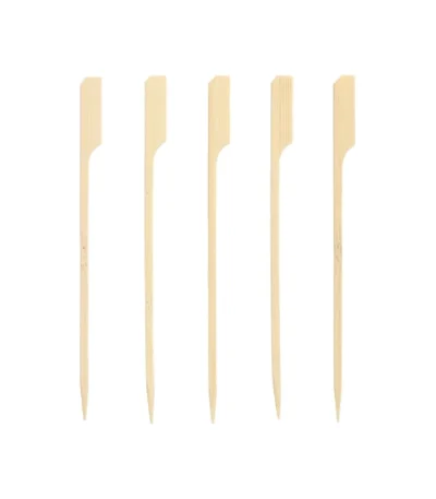 Product foto van Fingerfood spiesjes hout set van 250 15cm Golf