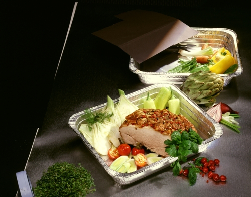 Product foto van Gastronoom schalen aluminium 5