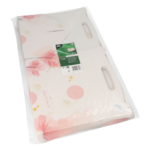 Product foto van Gebakdozen karton licht-rose set van 15 met handvaten 26x22x9cm