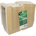 Product foto van Hamburgerboxen karton small wit set van 50 7x9x9cm Good Food