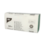 Product foto van Handdoekjes papier groen 250st 23x25cm Zigzag 1-laags V-vouw