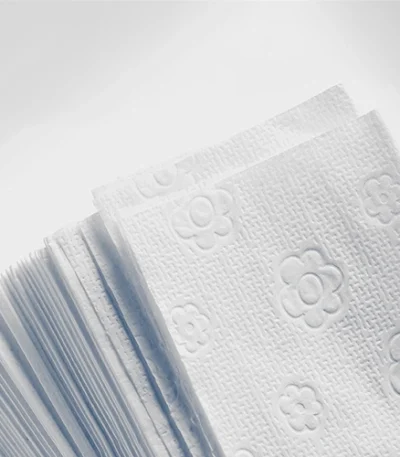 Product foto van Handdoekjes papier wit 2-laags set van 3200 23x25cm Eco V-vouw