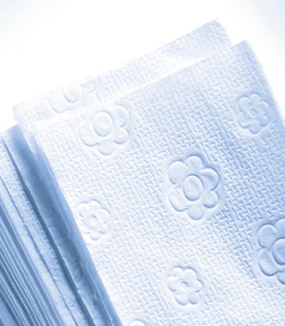 Product foto van Handdoekjes papier wit 2-laags set van 3200 Comfort 23x25cm