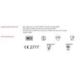 Product foto van Handschoenen latex wit/natuur maat L set van 100 Comfort WORK-INN