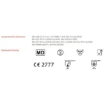 Product foto van Handschoenen nitril wit set van 100 WORK-INN/PS White Soft