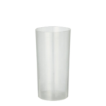 Product foto van Herbruikbare glazen PP transparant set van 10 200ml