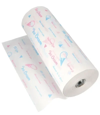 Product foto van Inpakpapier papier wit 10kg Secare rollen 570m x 50cm Icelove