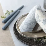 Product foto van Kandelaarkaarsen arctisch blauw Ø 2