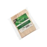 Product foto van Lepels hout 14cm set van 50 pure