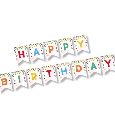 Product foto van Letterguirlande Happy Birthday 3