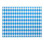 Product foto van Placemats papier Beiers blauw set van 100 30x40 cm