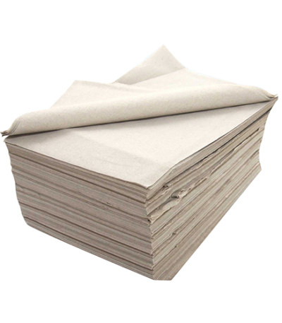 Product foto van Poetsdoeken cellulosewatten grijs set van 3 40x60cm 5kg ongebleekt