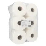 Product foto van Poetsrollen universeel wit set van 6 109m micro-embossing