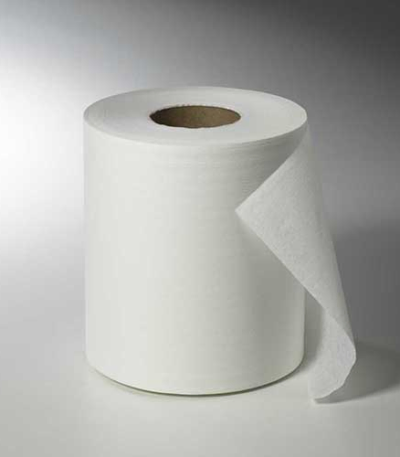 Product foto van Poetsrollen wit 175m 22cm 6 stukken Abrisse