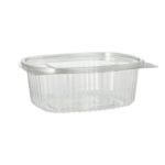 Product foto van Saladeschalen R-PET transparant set van 50 ovaal 750ml 6