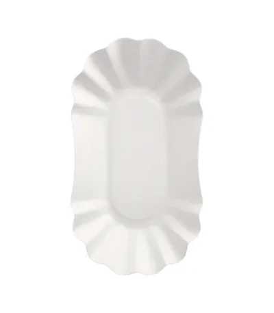 Product foto van Schalen karton ovaal wit set van 250 10