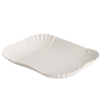 Product foto van Schalen karton wit set van 250 13x17.5cm 3cm Pure