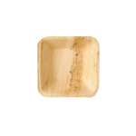 Product foto van Schalen palmblad wit set van 25 40ml 8x8x2cm Pure