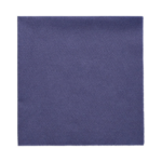 Product foto van Servetten 1-laags 1/4 vouw donkerblauw 33x33 cm set van 100