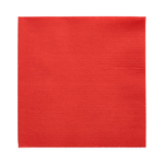 Product foto van Servetten 1-laags 1/4 vouw rood 33 cm x 33 cm set van 100