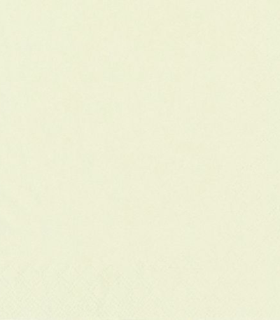 Product foto van Servetten 3-laags creme set van 250 33x33cm 1/4 vouw