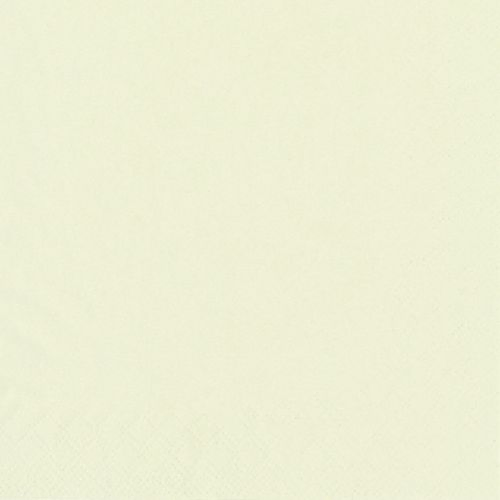 Product foto van Servetten 3-laags creme set van 250 33x33cm 1/4 vouw