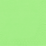 Product foto van Servetten 3-laags lime 33 cm set van 250