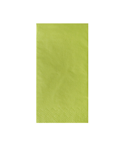 Product foto van Servetten 3-laags lime set van 250 33x33 cm