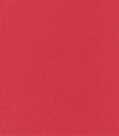 Product foto van Servetten 3-laags rood 33x33 cm set van 250