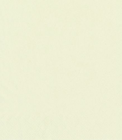 Product foto van Servetten 3‑laags creme 40x40 cm set van 250