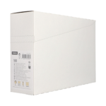 Product foto van Servetten airlaid 40 cm x 33 cm creme set van 100 met bestekvouw
