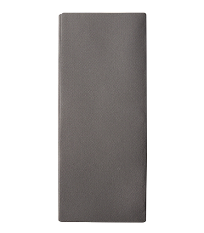 Product foto van Servetten airlaid antraciet set van 100 1/8 vouw 40x48cm Premium