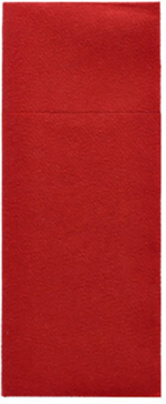 Product foto van Servetten airlaid bordeaux set van 100 met bestekzakjes 40x33cm