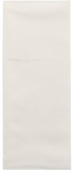 Product foto van Servetten airlaid wit set van 100 met bestekzakjes 40x48cm